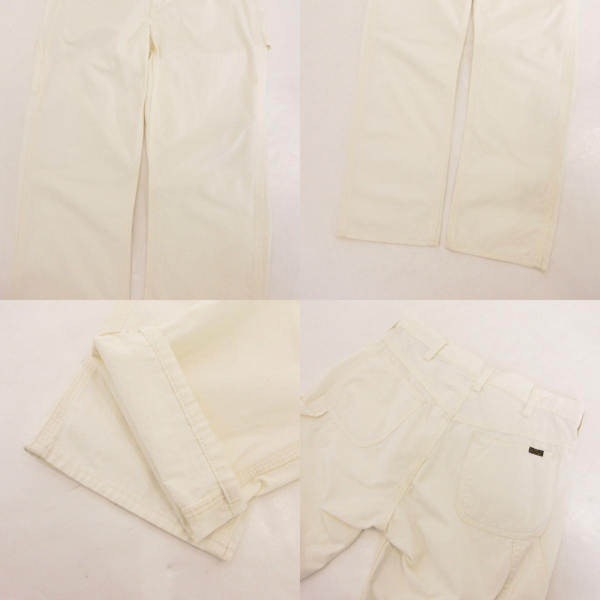 【中古】orSlow | オアスロウ 生成りペインターパンツ パンツ アイボリー