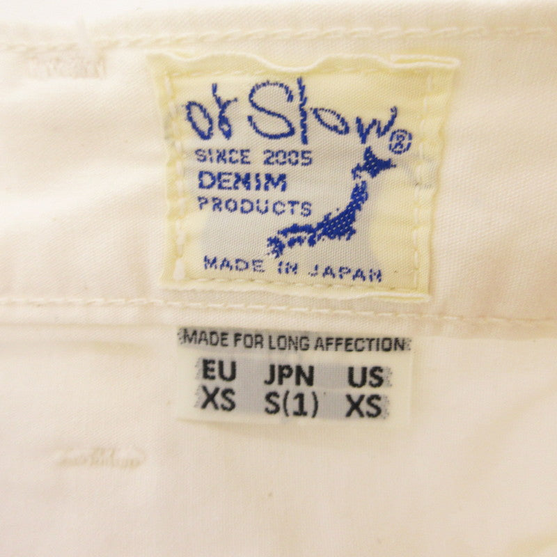 【中古】orSlow | オアスロウ 生成りペインターパンツ パンツ アイボリー