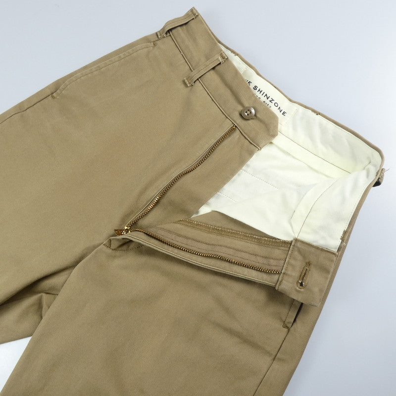【中古】Shinzone | シンゾーン HIGH WAIST CHINO PT チノパンツ 20SMSPA58 ベージュ