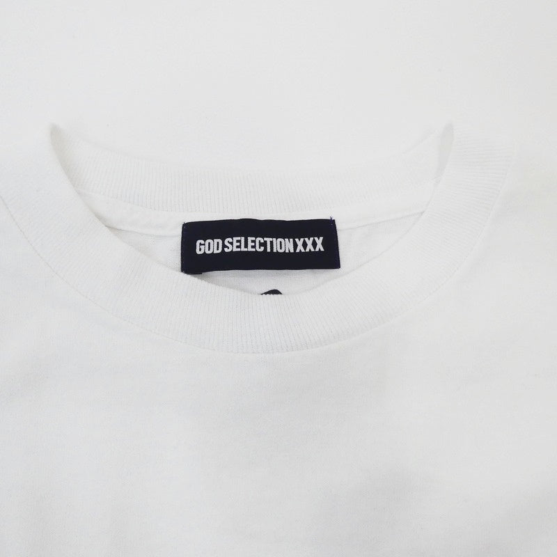 【中古】GOD SELECTION XXX | ゴッドセレクショントリプルエックス JOKER L/S CREW NECK 長袖Tシャツ KKT010 ホワイト