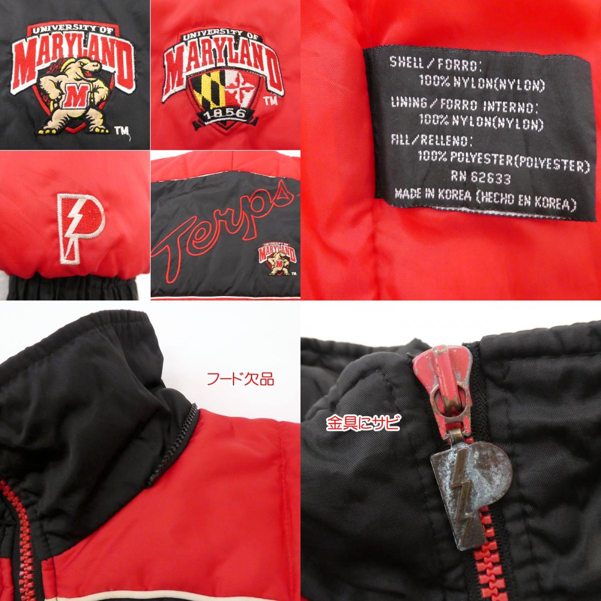 【中古】 MARYLAND 中綿ジャケット レッド サイズ:L