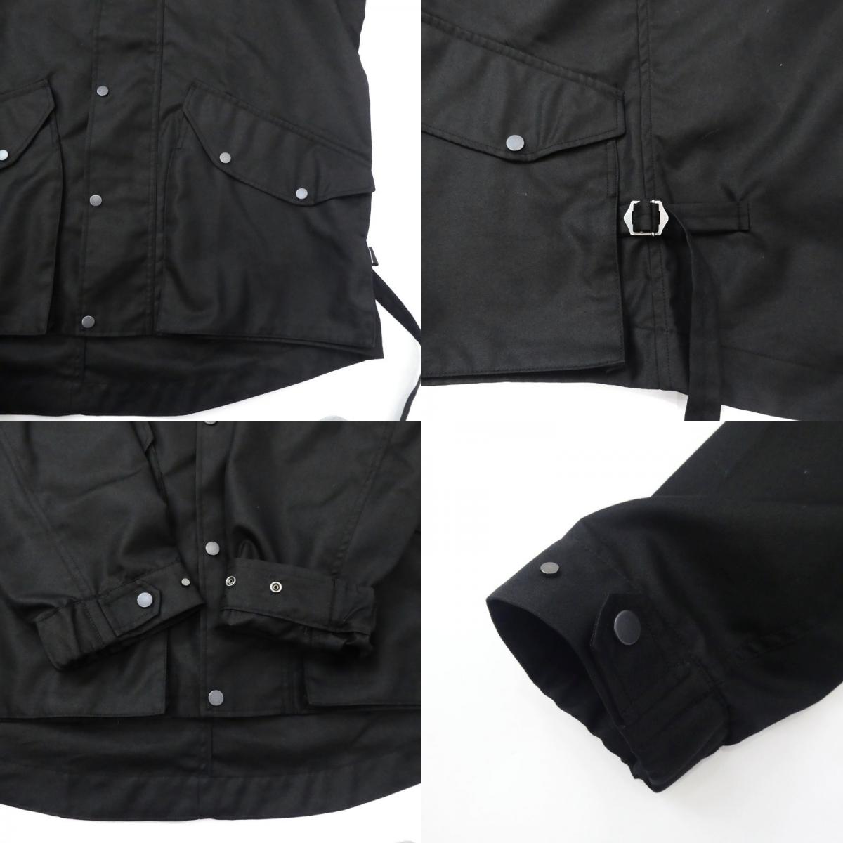 【中古】PERS PROJECTS | パースプロジェクト LUCAS HOOD BLOUSON マウンテンパーカー 23SP-17121 ブラック サイズ:2