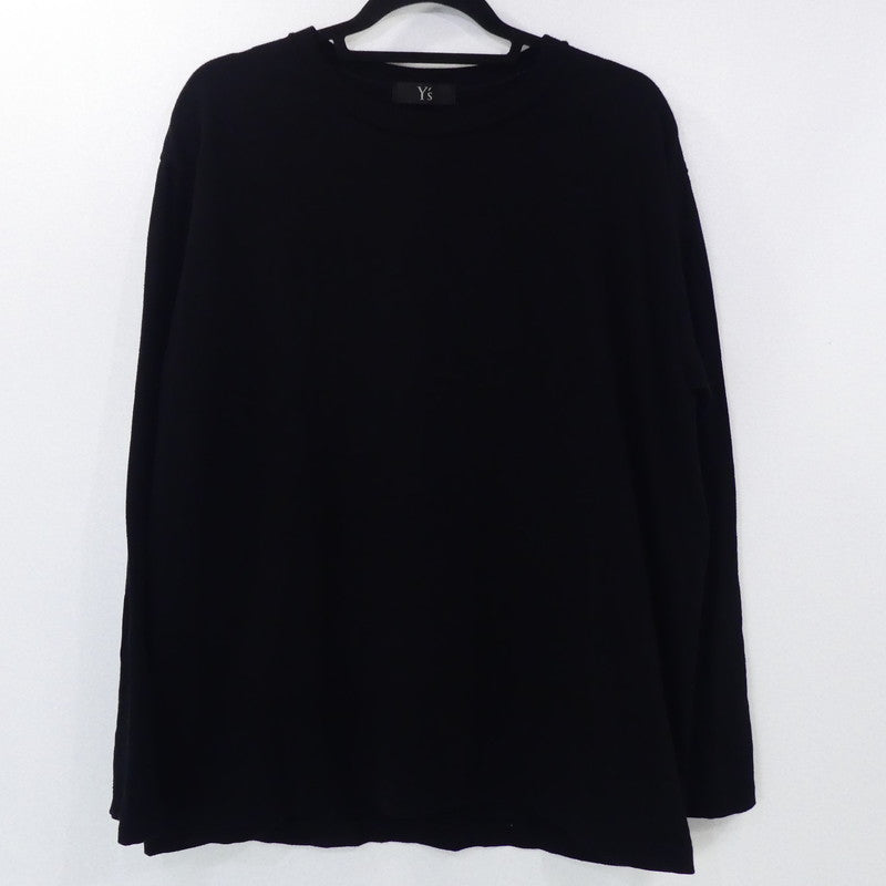 【中古】Y's | ワイズ 長袖Tシャツ ブラック