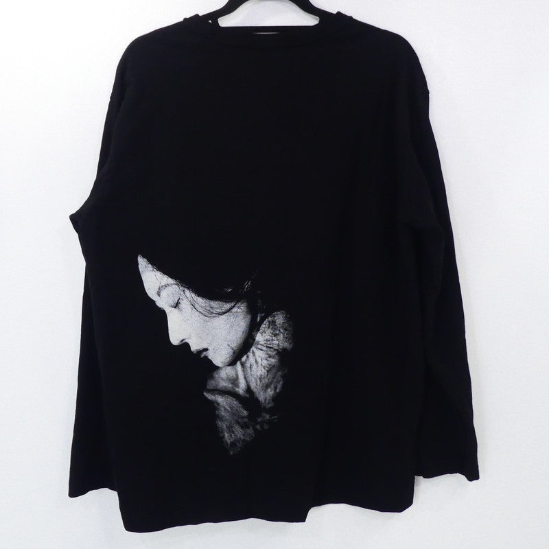 【中古】Y's | ワイズ 長袖Tシャツ ブラック