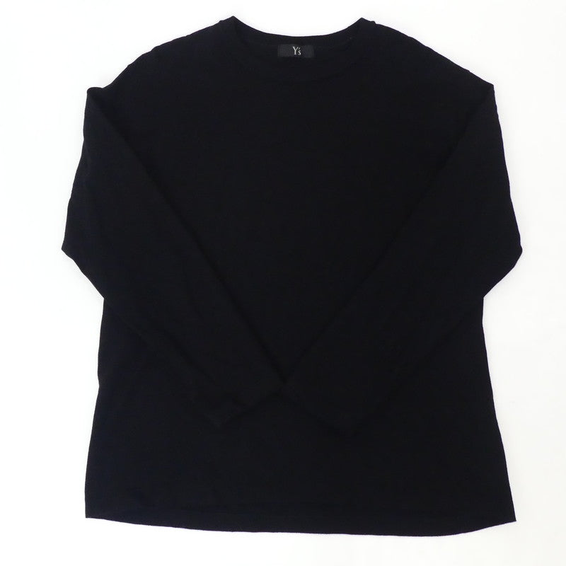 【中古】Y's | ワイズ 長袖Tシャツ ブラック