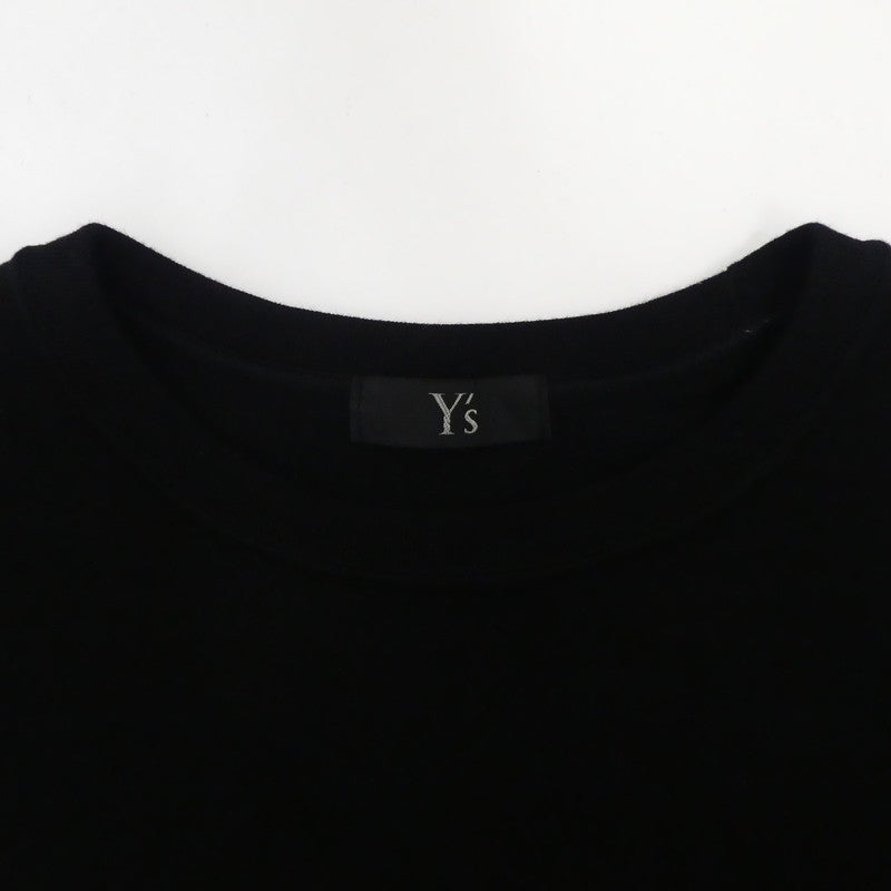 【中古】Y's | ワイズ 長袖Tシャツ ブラック