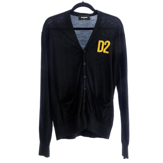 【中古】DSQUARED2 | ディースクエアード カーディガン ブラック