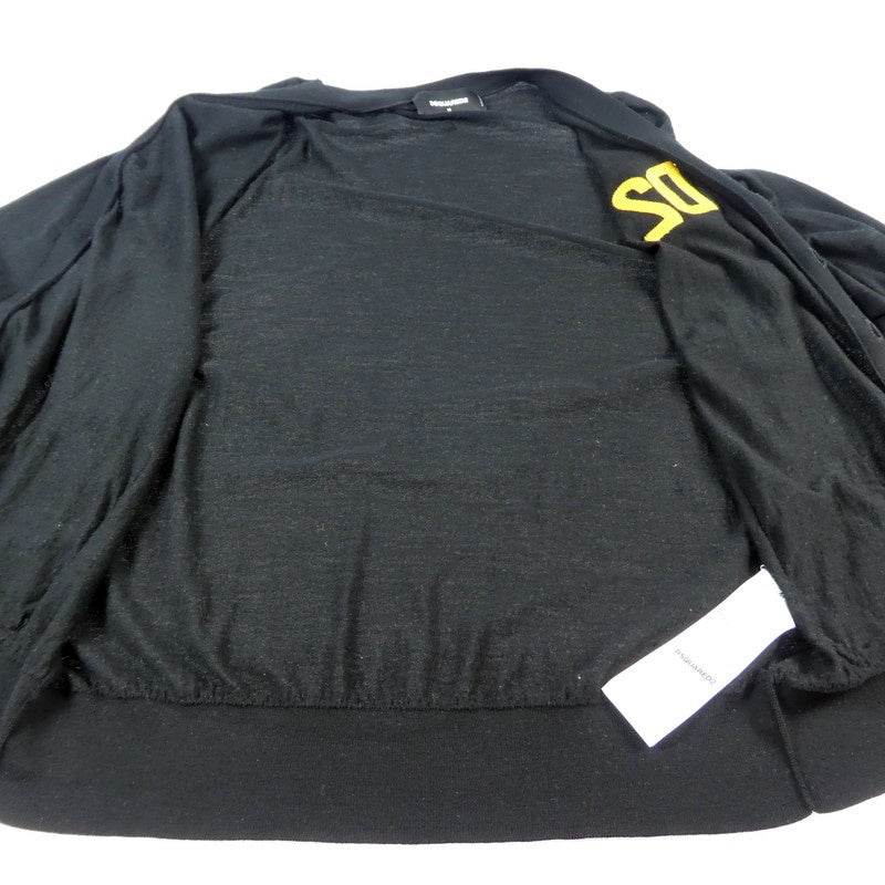 【中古】DSQUARED2 | ディースクエアード カーディガン ブラック