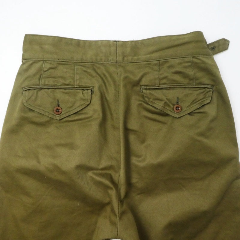 【中古】KAPTAIN SUNSHINE | キャプテンサンシャイン パンツ カーキ