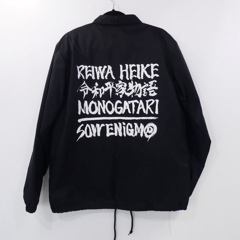 【中古】ENIGMA | エニグマ/イニグマ 令和平家物語 COACH JACKET その他アウター ブラック サイズ:L