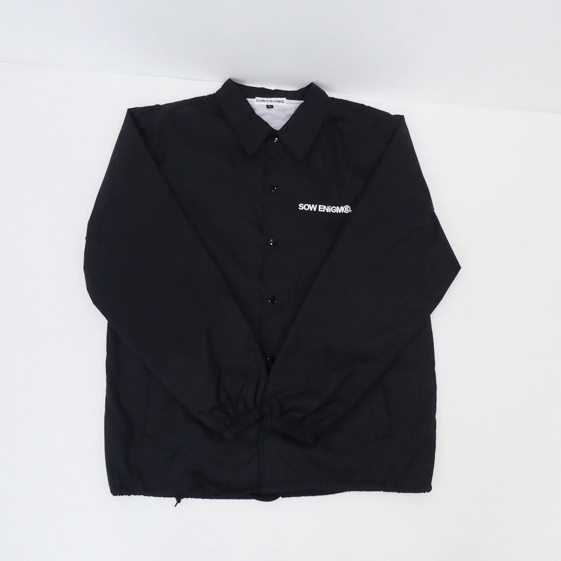 【中古】ENIGMA | エニグマ/イニグマ 令和平家物語 COACH JACKET その他アウター ブラック サイズ:L