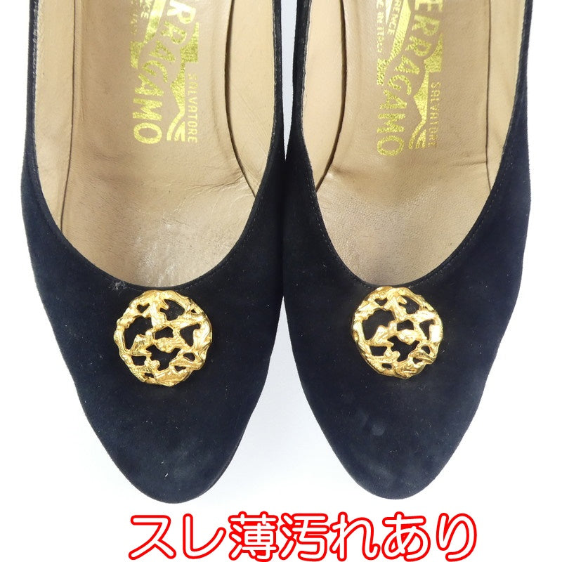 【中古】Salvatore Ferragamo | サルヴァトーレフェラガモ パンプス ブラック