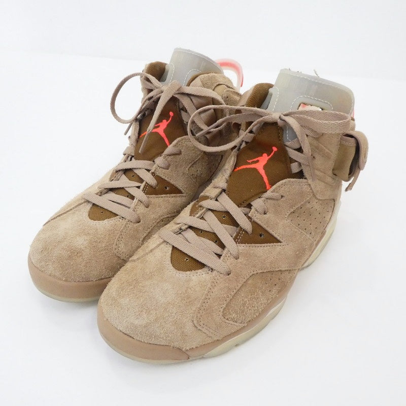 【中古】NIKE | ナイキ Air Jordan 6 "British Khaki" スニーカー DH0690-200 27.5cm
