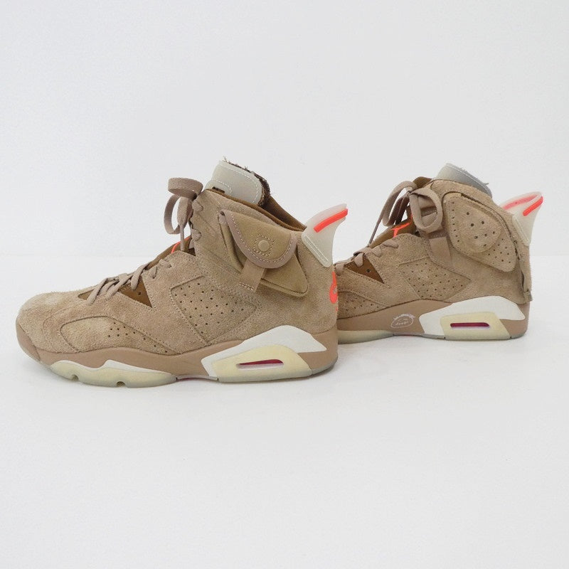 【中古】NIKE | ナイキ Air Jordan 6 "British Khaki" スニーカー DH0690-200 27.5cm