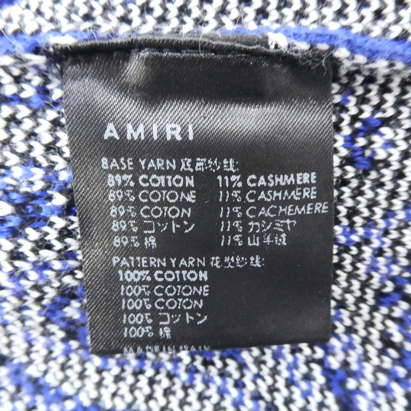 【中古】AMIRI | アミリ Bandana B-Ball ジャカード パンツ ネイビー サイズ:M