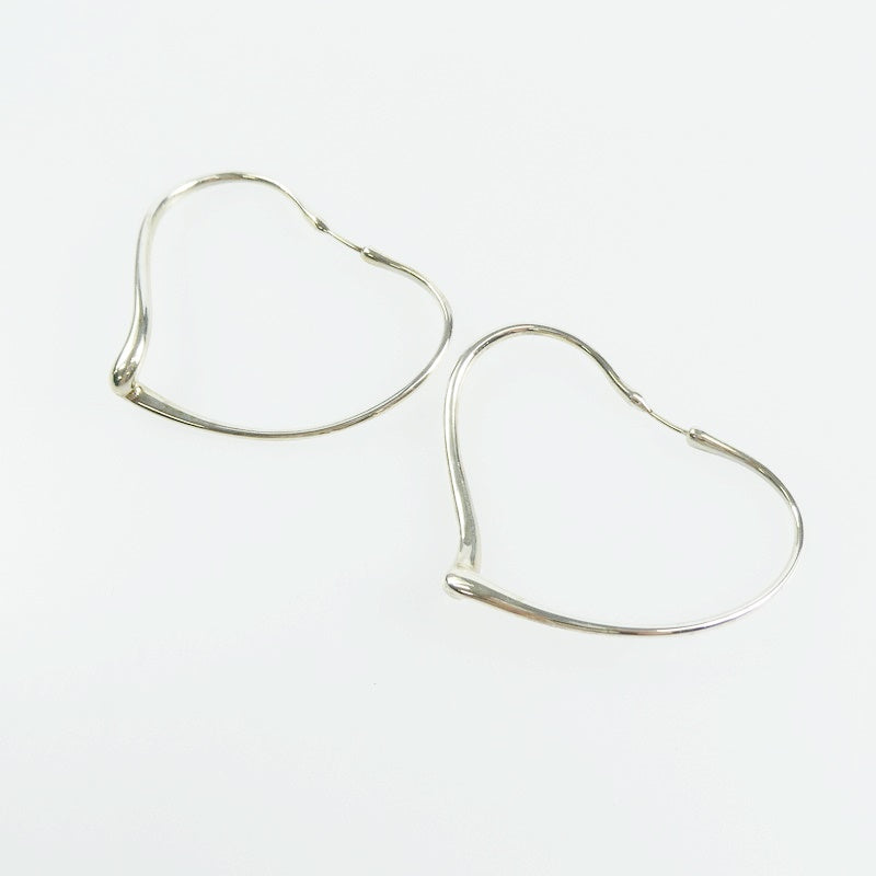 【中古】Tiffany&co | ティファニー オープンハートフープ ピアス 60020129