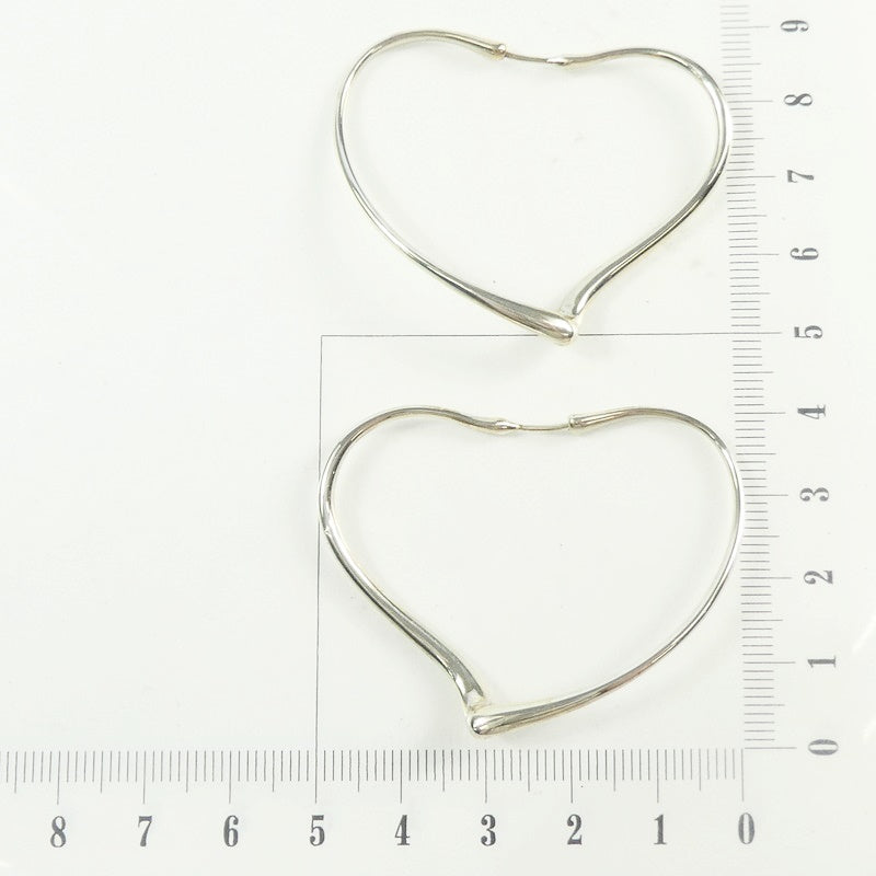 【中古】Tiffany&co | ティファニー オープンハートフープ ピアス 60020129