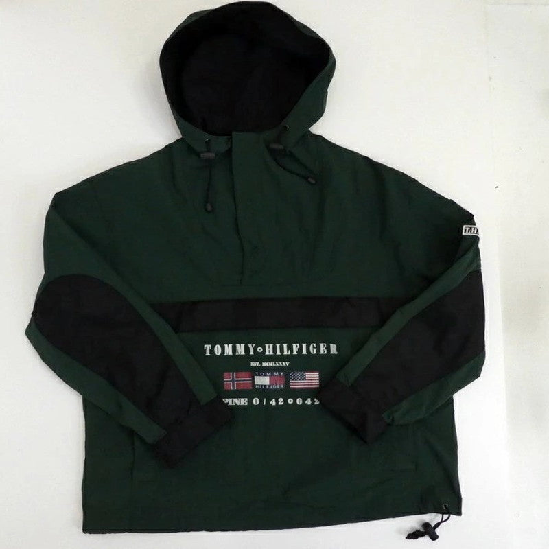 【中古】TOMMY HILFIGER | トミーヒルフィガー その他アウター グリーン サイズ:S