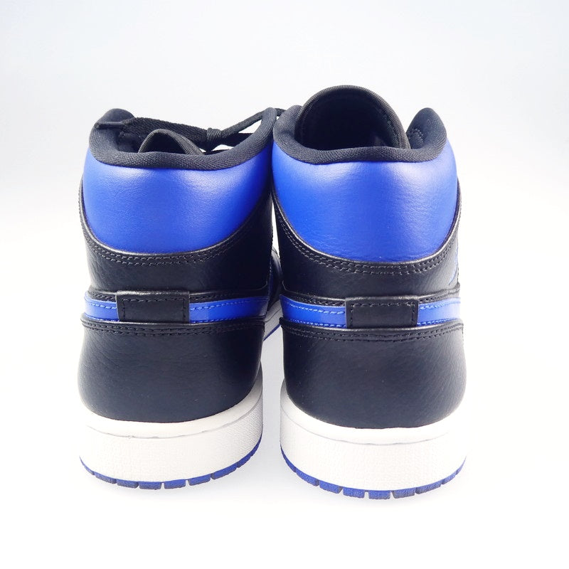 【中古】NIKE | ナイキ AIR JORDAN 1 MID "ROYAL" スニーカー 554724-068 29.0cm ブルー