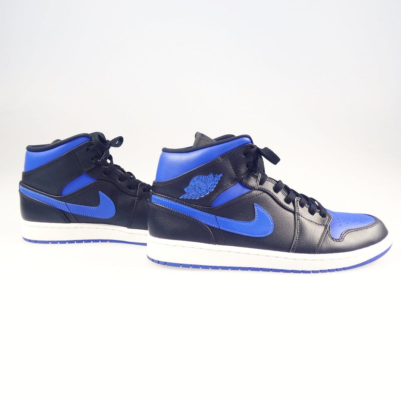 【中古】NIKE | ナイキ AIR JORDAN 1 MID "ROYAL" スニーカー 554724-068 29.0cm ブルー