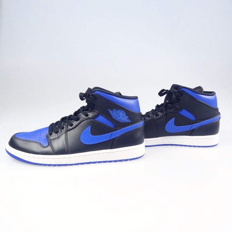 【中古】NIKE | ナイキ AIR JORDAN 1 MID "ROYAL" スニーカー 554724-068 29.0cm ブルー