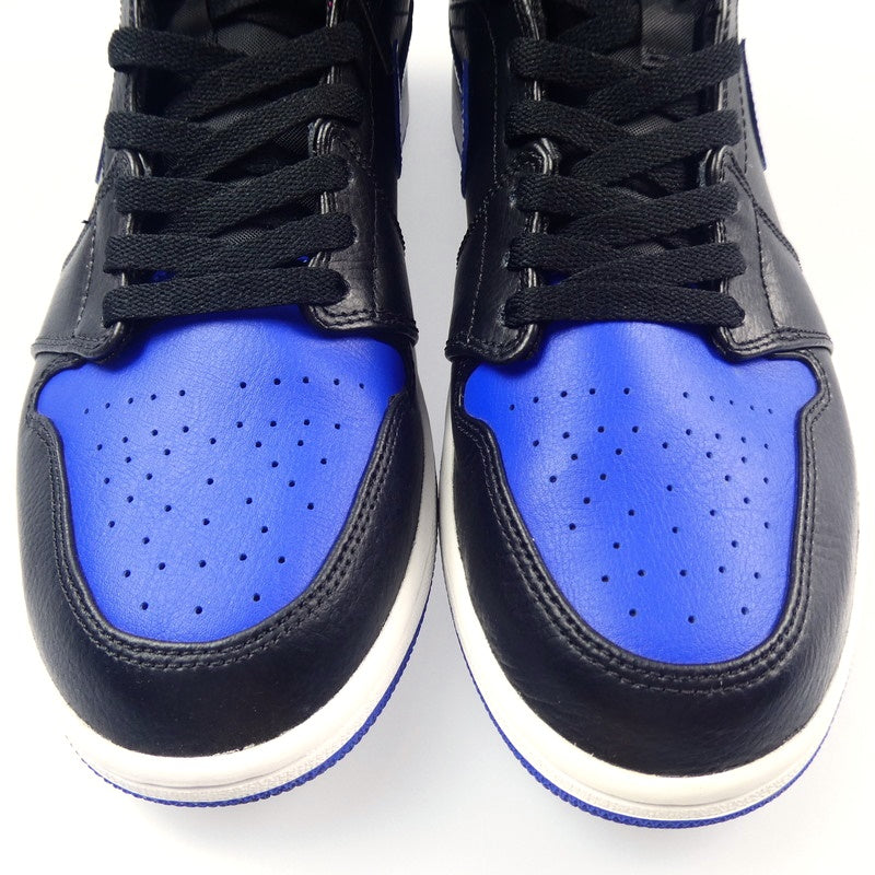【中古】NIKE | ナイキ AIR JORDAN 1 MID "ROYAL" スニーカー 554724-068 29.0cm ブルー