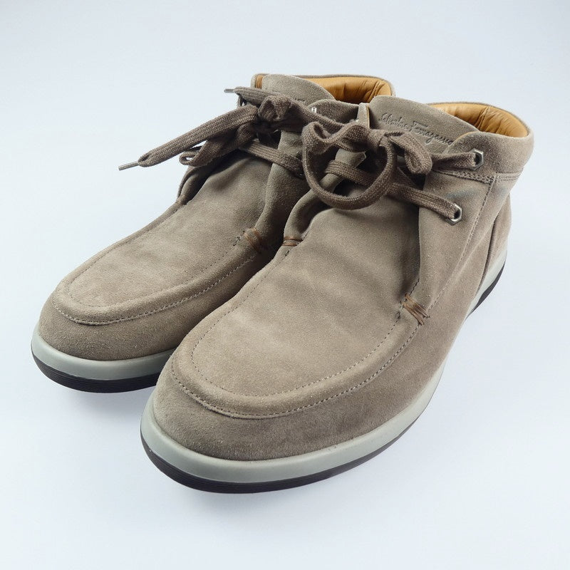 【中古】Salvatore Ferragamo | サルヴァトーレフェラガモ ブーツ サイズ:US9(27.0cm程度) ベージュ