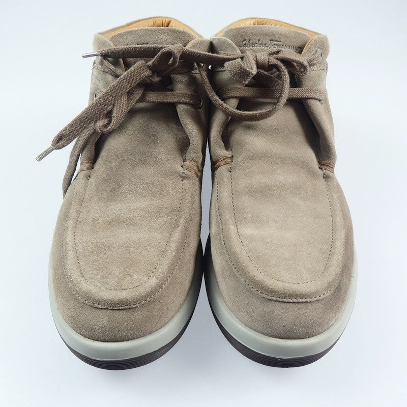【中古】Salvatore Ferragamo | サルヴァトーレフェラガモ ブーツ サイズ:US9(27.0cm程度) ベージュ