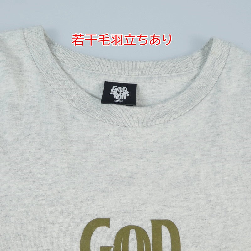 【中古】EXAMPLE | イグザンプル 半袖Tシャツ グレー