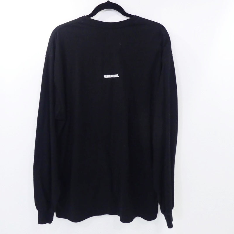 【中古】NEIGHBORHOOD | ネイバーフッド NH TEE-13 LS . CO 長袖Tシャツ ブラック サイズ:L