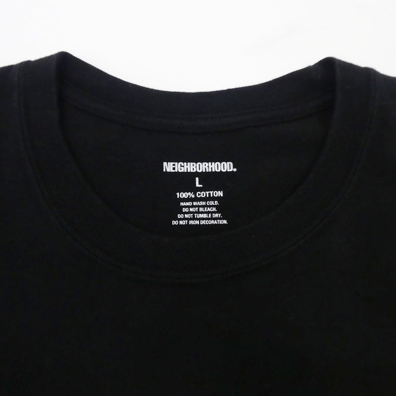 【中古】NEIGHBORHOOD | ネイバーフッド NH TEE-13 LS . CO 長袖Tシャツ ブラック サイズ:L