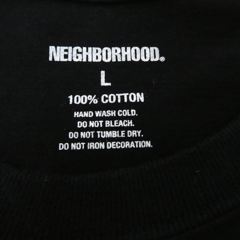 【中古】NEIGHBORHOOD | ネイバーフッド NH TEE-13 LS . CO 長袖Tシャツ ブラック サイズ:L