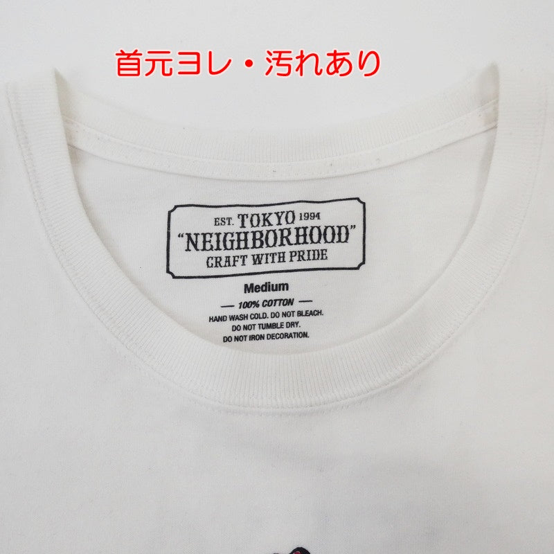 【中古】NEIGHBORHOOD | ネイバーフッド RATTLESNAKE-2/C-TEE.SS 半袖Tシャツ ホワイト サイズ:M