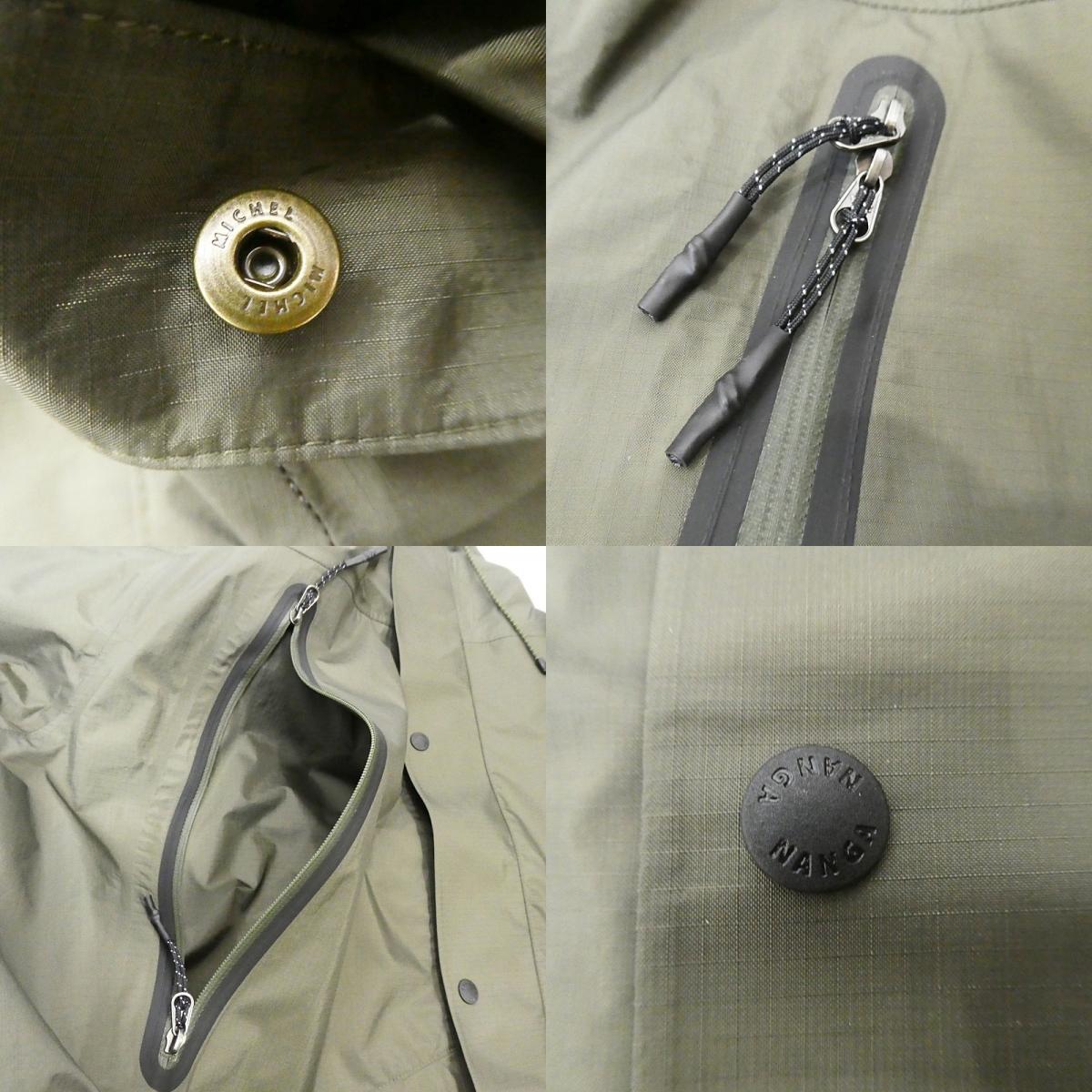【中古】NANGA | ナンガ AURORA 3LAYER FIELD SHELL PARKA マウンテンパーカー カーキ サイズ:L