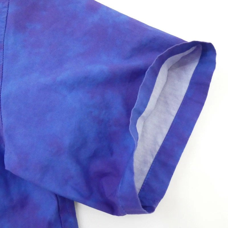 【中古】X-LARGE | エクストララージ S/S YUYUHAKUSHO OPEN COLLAR SHIRT 半袖シャツ 01192412-1906 ×幽遊白書 年式:2019S/S ブルー サイズ:S