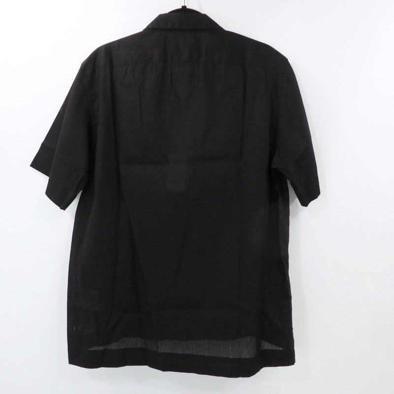 【中古】Paul Smith | ポール・スミス Seeahand 半袖シャツ 124182 ブラック サイズ:L