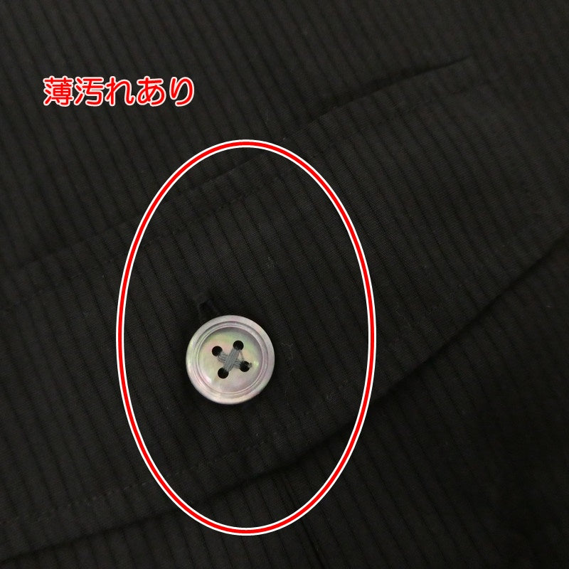 【中古】Paul Smith | ポール・スミス Seeahand 半袖シャツ 124182 ブラック サイズ:L