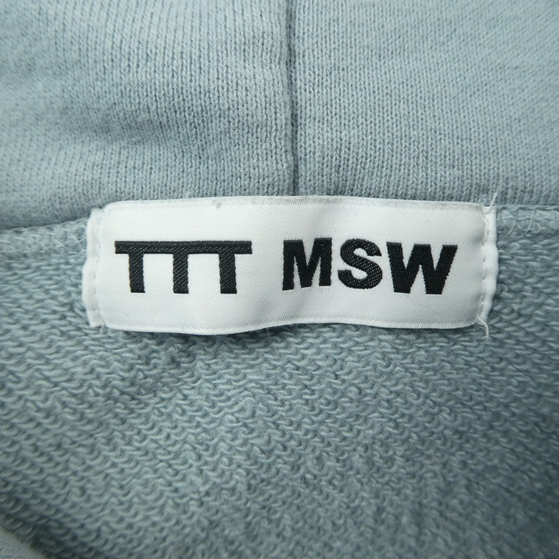 【中古】TTT MSW | ティー パーカー ブルー
