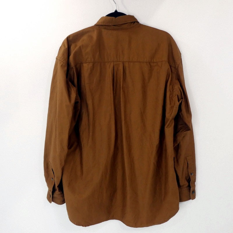 【中古】 長袖シャツ ブラウン