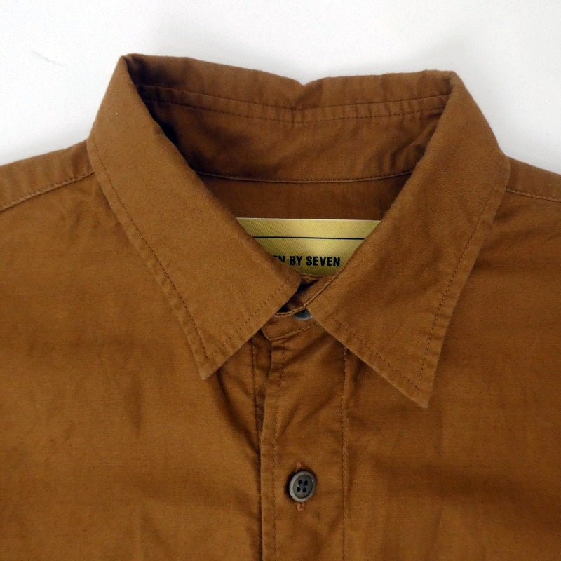 【中古】 長袖シャツ ブラウン