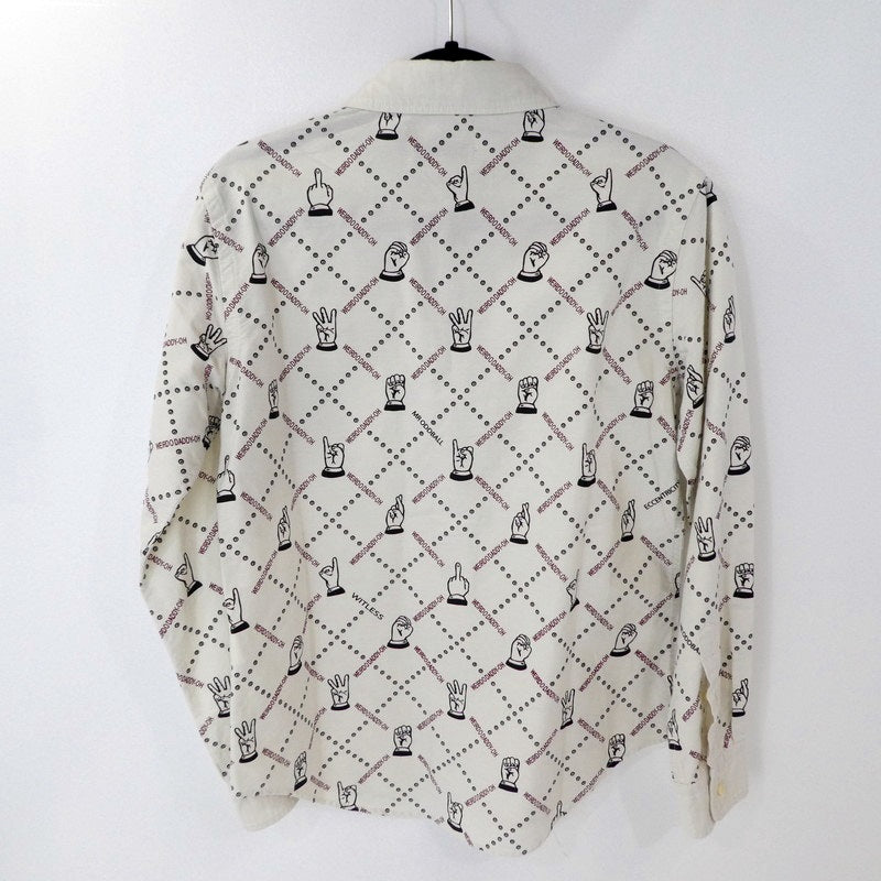 【中古】WEIRDO | ウィアード 長袖シャツ アイボリー