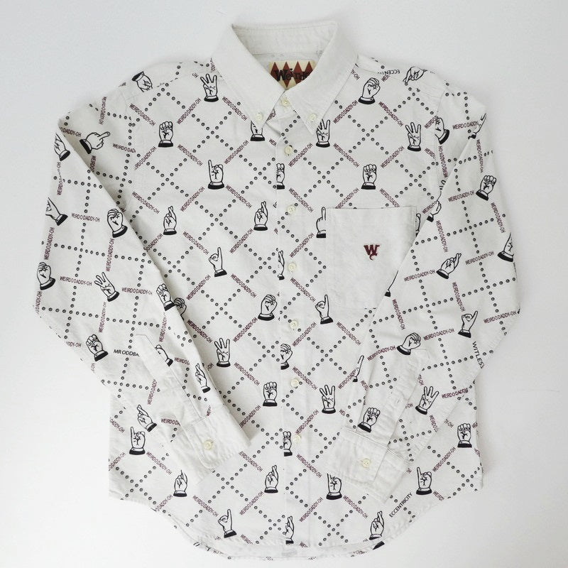 【中古】WEIRDO | ウィアード 長袖シャツ アイボリー