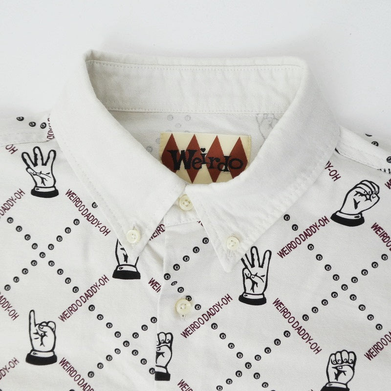 【中古】WEIRDO | ウィアード 長袖シャツ アイボリー