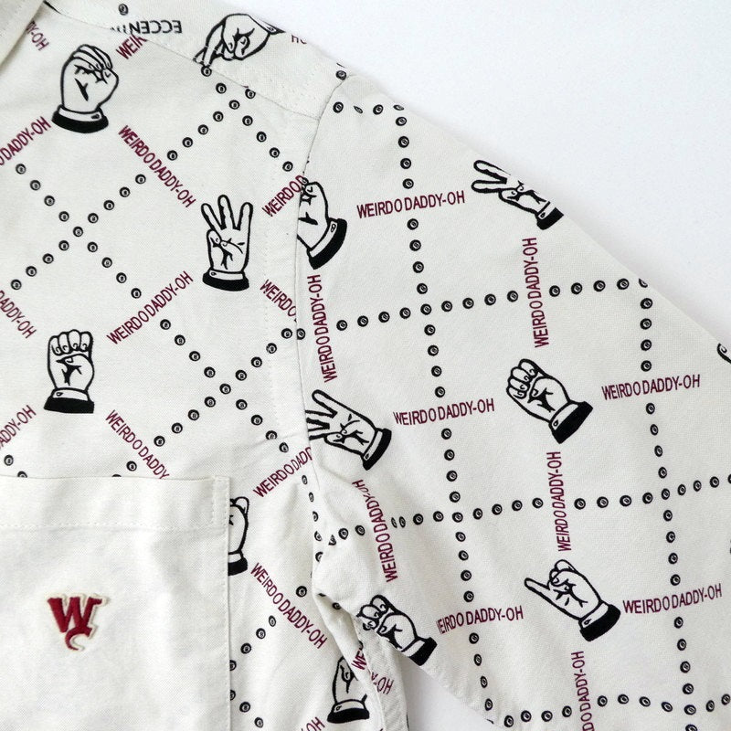 【中古】WEIRDO | ウィアード 長袖シャツ アイボリー