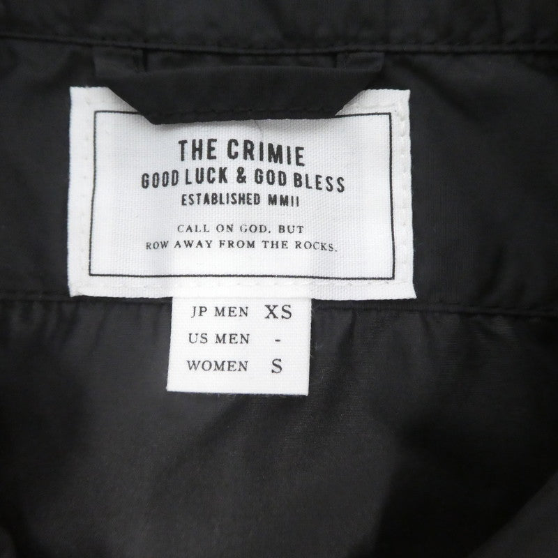 【中古】CRIMIE | クライミー 長袖シャツ ブラック