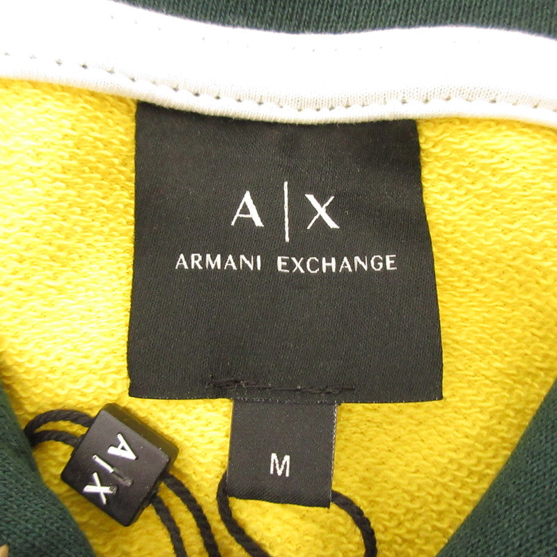 【中古】ARMANI EXCHANGE | アルマーニエクスチェンジ プルオーバーパーカー パーカー 2019S/S イエロー サイズ:M