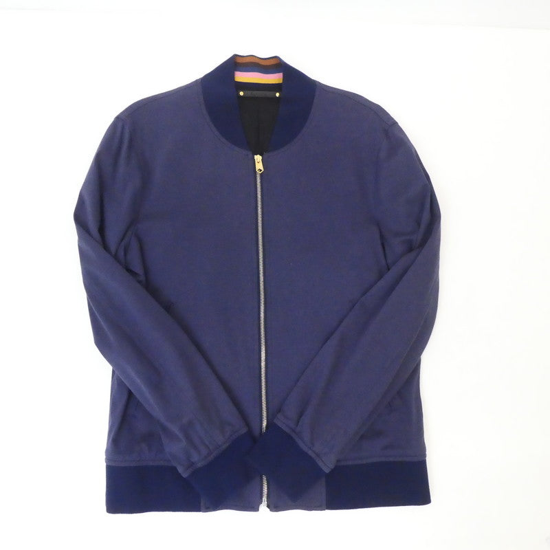 【中古】Paul Smith | ポール・スミス ZIP UP SHORT BLOUSON ブルゾン 183052 680RS ネイビー サイズ:L