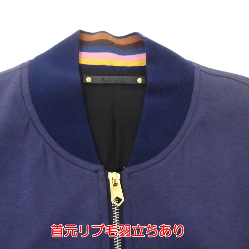【中古】Paul Smith | ポール・スミス ZIP UP SHORT BLOUSON ブルゾン 183052 680RS ネイビー サイズ:L