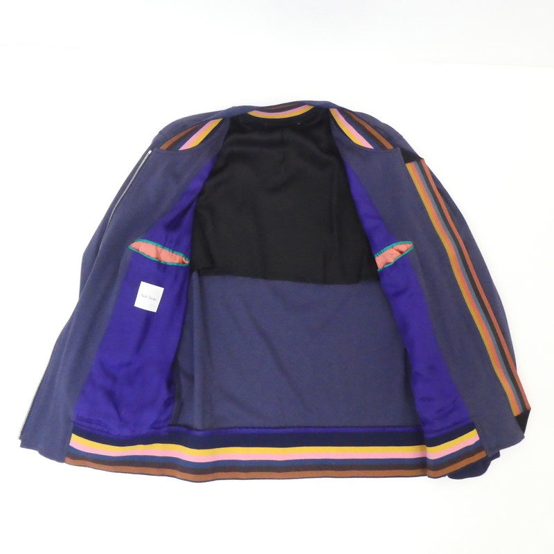 【中古】Paul Smith | ポール・スミス ZIP UP SHORT BLOUSON ブルゾン 183052 680RS ネイビー サイズ:L