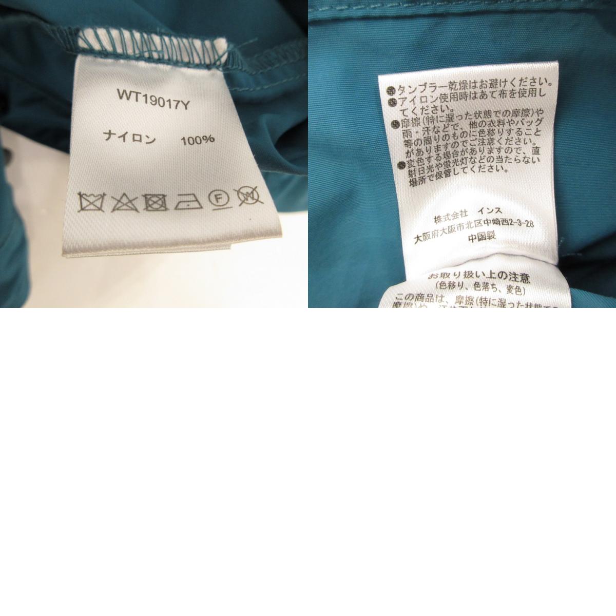 【中古】WILD THINGS | ワイルドシングス DENALI PULLOVER ナイロンジャケット ブルー サイズ:S